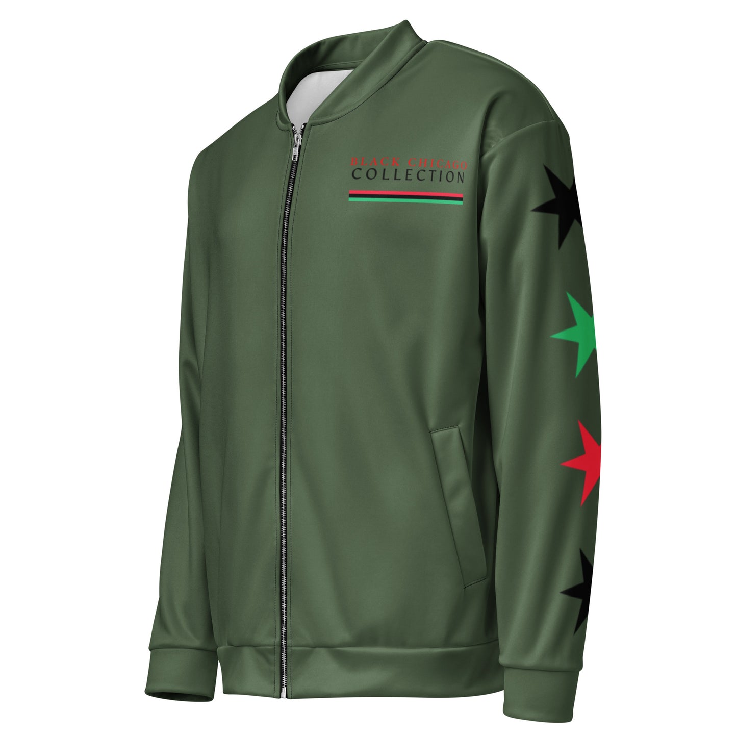 Unisex Green Bomber Jacket