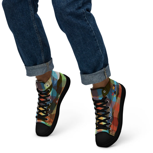 Men’s Multi Color High Top