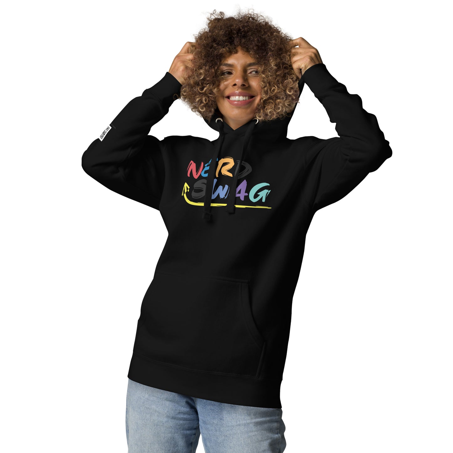 Unisex Word Logo Hoodie